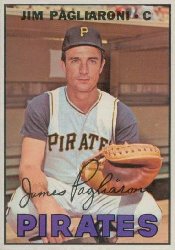 1967 Topps Baseball Cards      183     Jim Pagliaroni